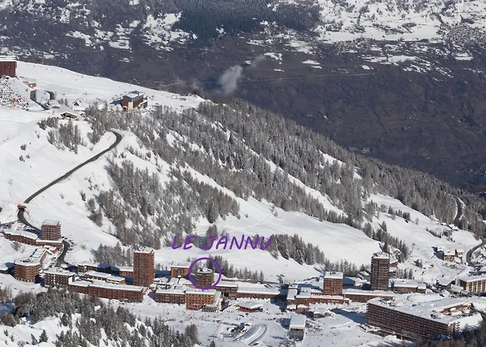 公寓 Au Pied Des Pistes Avec Wifi, Vue Sur Mont Blanc - Fr-1-455-61 拉普拉涅